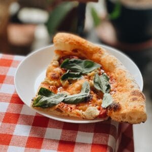 瑪格麗特PIZZA【 四分之一切片】