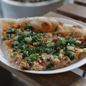 香蔥麻婆豆腐PIZZA【 四分之一切片】（含五辛)